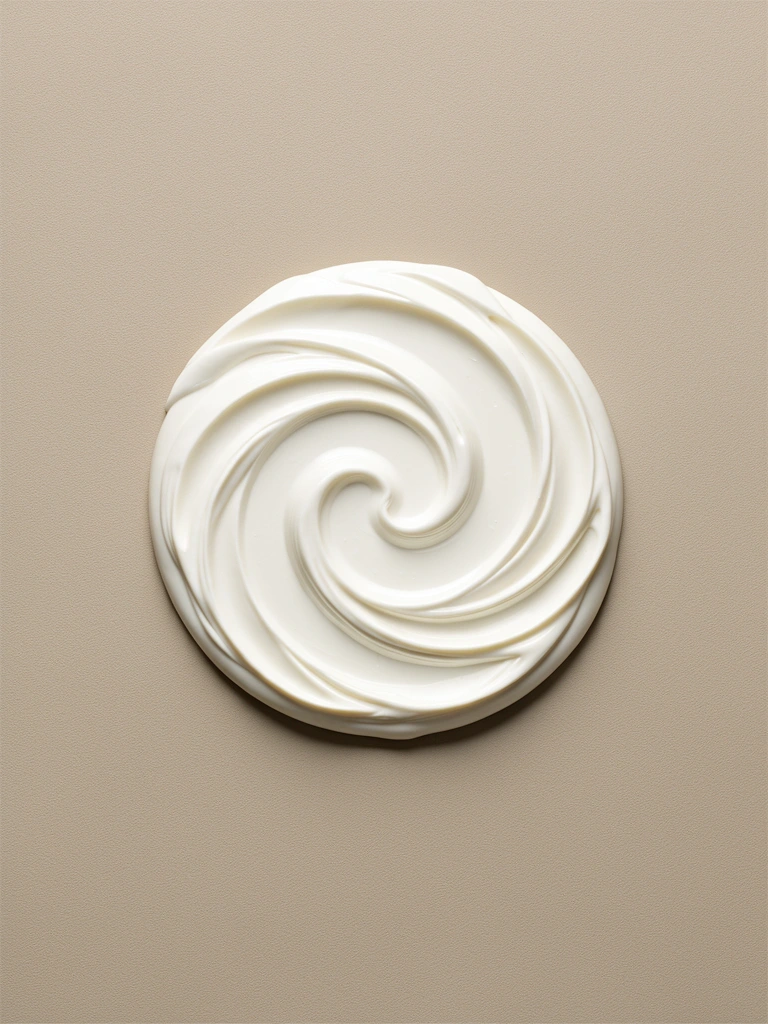 Texture of anti-aging facial care product